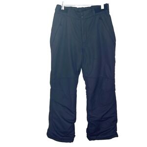 All In Motion Kids Black Snowpants Insulated‎ Adjustable Water Resistant Large